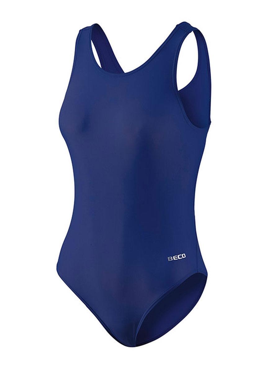 Beco Women's Tight Fit All Comfort Swimsuit - Navy Blue-0