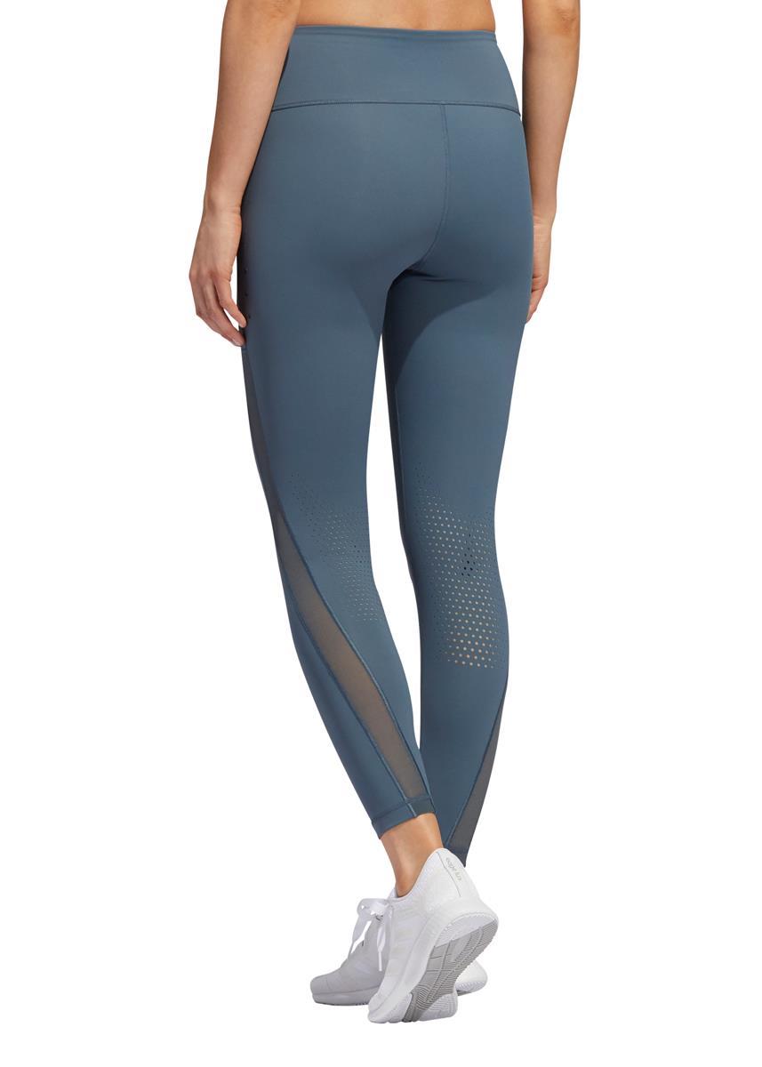Adidas Womens Alphaskin Heat.Rdy 7/8 Leggings - Legacy Blue-brand