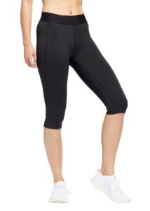 Adidas Womens Alphaskin Leggings - Black / White