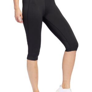 Adidas Womens Alphaskin Leggings - Black / White-0