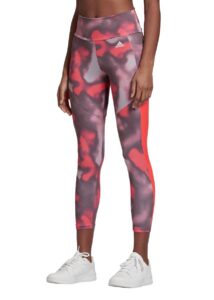 Adidas Designed To Move 7/8 Tight - Signal Pink / White