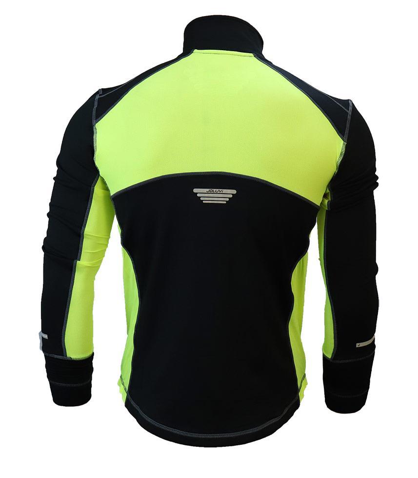 Joluvi Men's Power Core Jacket - Black/Yellow-545718