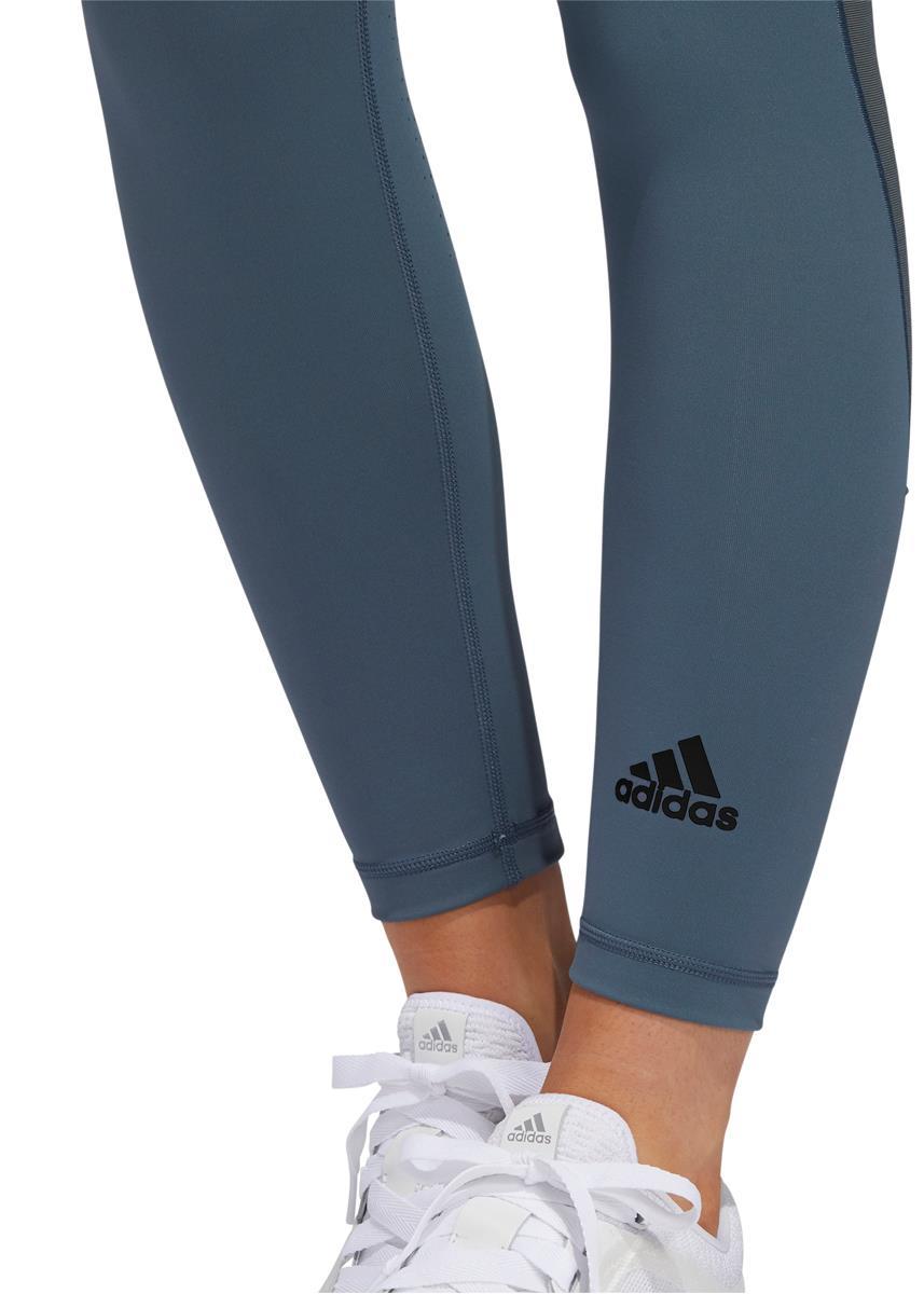 Adidas Womens Alphaskin Heat.Rdy 7/8 Leggings - Legacy Blue-546592