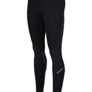 Zone3 Men's RX3 Compression Tights - Black/ Gun Metal-0