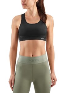 SKINS DNAmic Primary Womens Sports Bra - Black