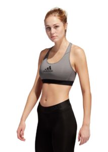 Adidas Dont Rest Alphaskin Bra - Dark Grey Heather