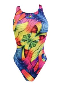 Turbo Women's Roll Swimsuit - Multi