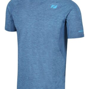 Zone3 Men's Power Burst T-Shirt - Blue/ Silver-0