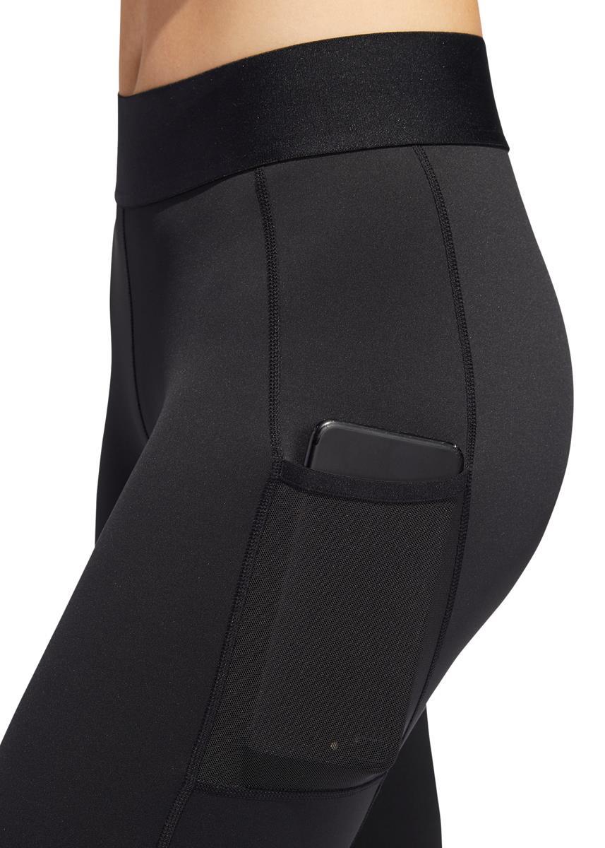 Adidas Womens Alphaskin Leggings - Black / White-546930