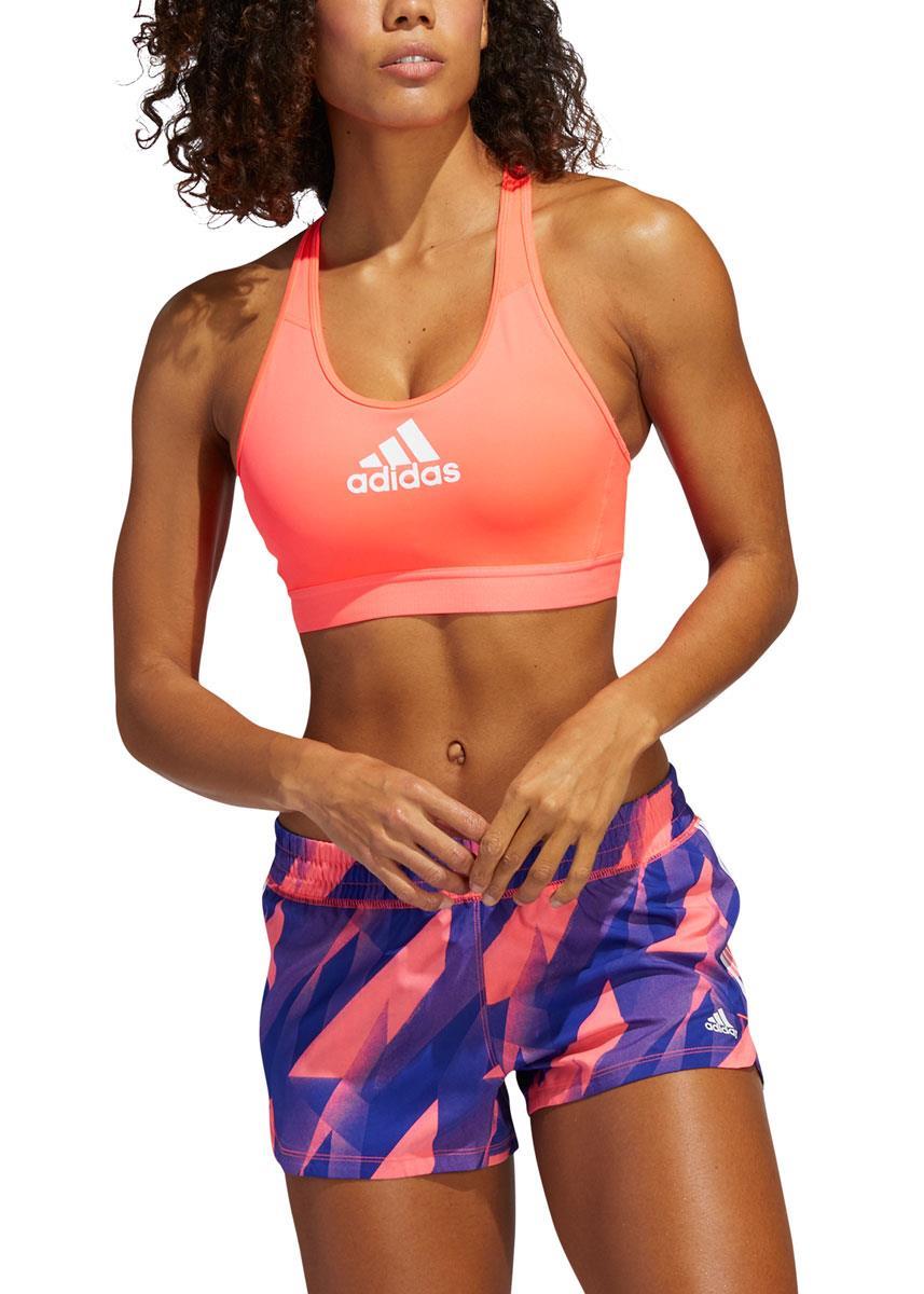 Adidas Dont Rest Alphaskin Bra - Signal Pink / White-546141