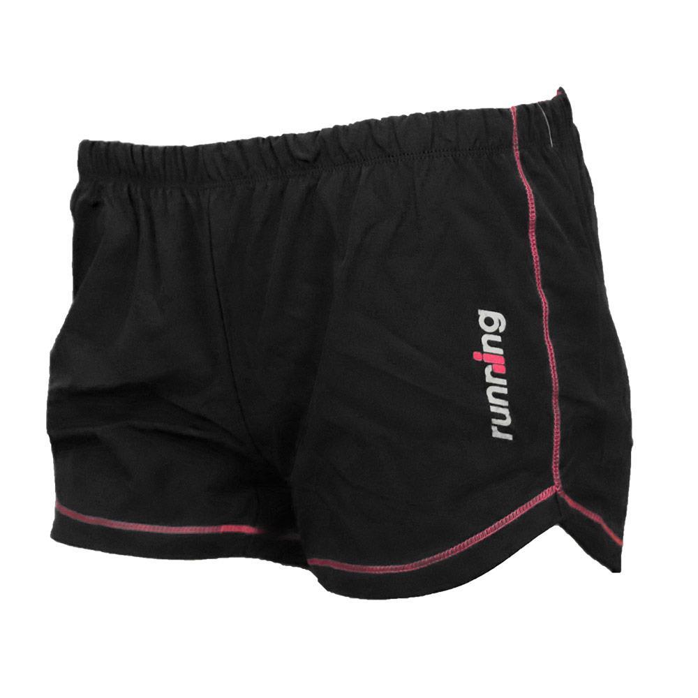 Joluvi Women's Meta Short - Black/Coral-0