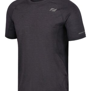 Zone3 Men's Power Burst T-Shirt - Charcoal/ Gunmetal-0