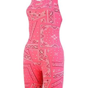 Jaked Girls Open Back Bandanas Kneesuit - Pink / Black-0
