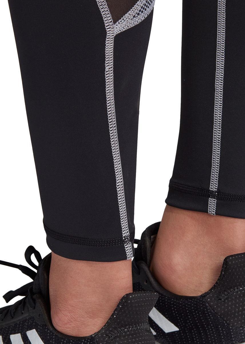 Adidas Alphaskin Tight - Glory Grey / Print / Signal Pink-546075