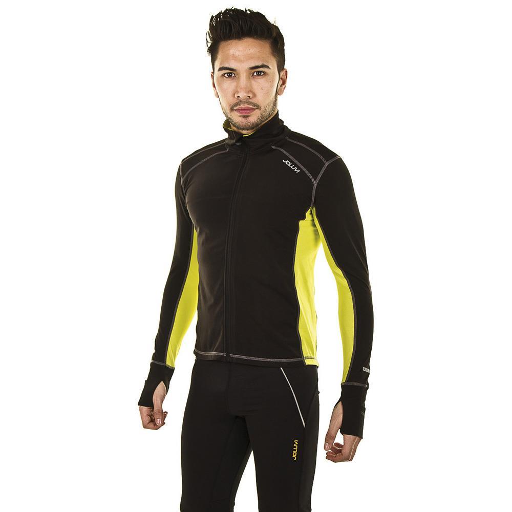 Joluvi Men's Power Core Jacket - Black/Yellow-545715