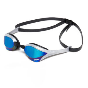 Arena Cobra Ultra Swipe Mirrored Goggles - Blue/ Silver-0