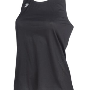 Arena Women's One Mesh Tank Top - Black-0
