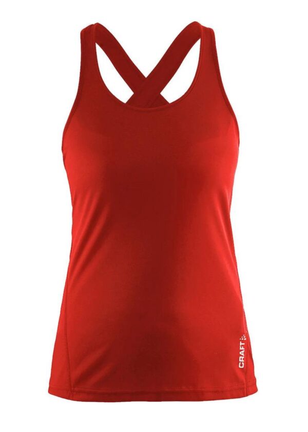 Craft Women's Mind Singlet - Red-0