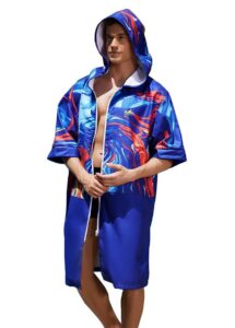 Yingfa Y08 Swim Parka - Blue / Red