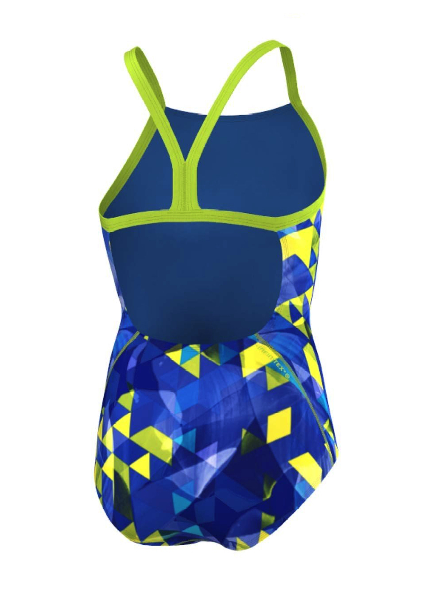Adidas Girls XTR Swimsuit - Blue-brand