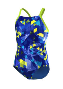 Adidas Girls XTR Swimsuit - Blue
