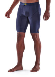 SKINS Series-5 Mens Half Tights - Navy Blue