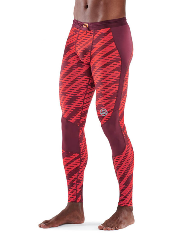 SKINS Series-3 Mens Long Tights - Flame Geo-0