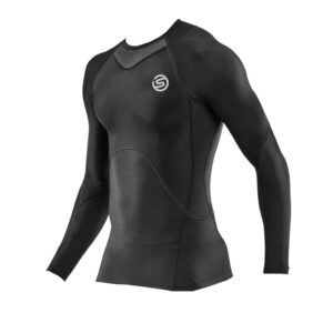 SKINS Series-3 Mens Long Sleeve Top - Black-0