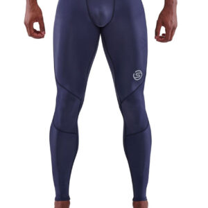 SKINS Series-3 Mens Long Tights - Navy Blue-0