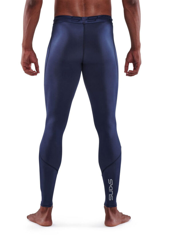SKINS Series-3 Mens Travel & Recovery Long Tights – Navy Blue