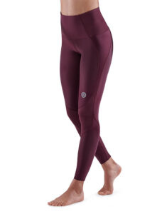 SKINS Series-3 Womens Skyscraper Tights - Burgundy