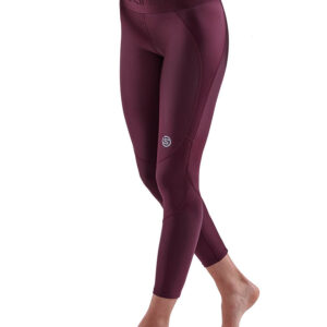 SKINS Series-3 Womens 7/8 Tights - Burgundy