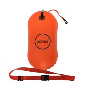 Zone3 Swim Safety Buoy / Tow Float - Neon Orange