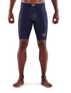 SKINS Series-3 Mens Half Tights - Navy Blue