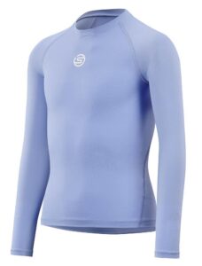 SKINS Series-1 Youth Long Sleeve Top - Blue