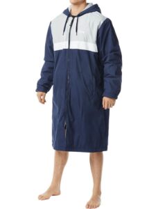 TYR Men's Alliance Podium Parka - Navy