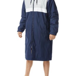 TYR Men's Alliance Podium Parka - Navy-0