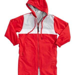 TYR Youth Alliance Podium Parka - Red-0