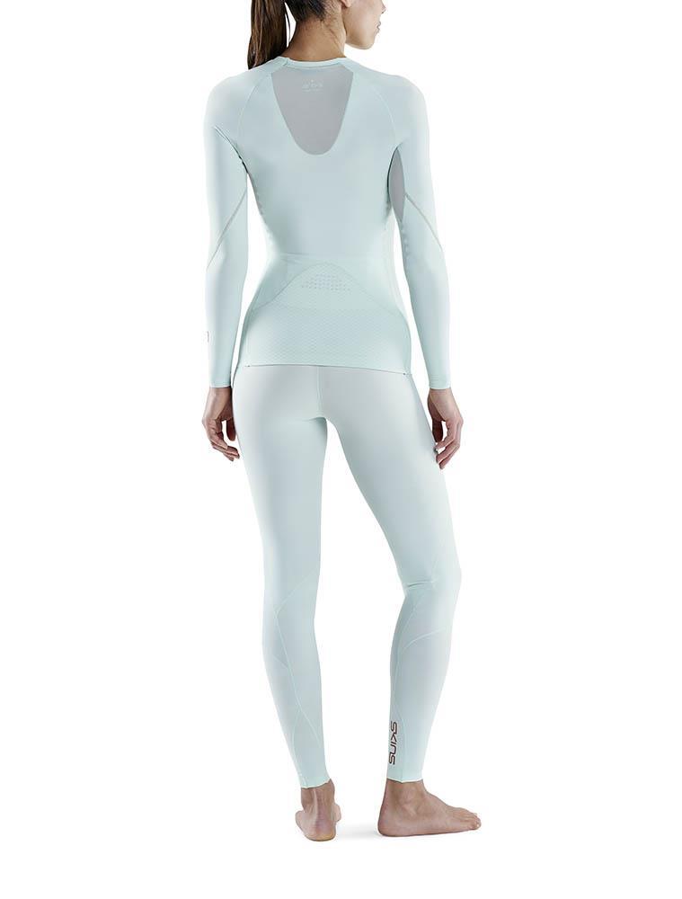 SKINS Series-5 Womens Long Sleeve Top - Opal-brand