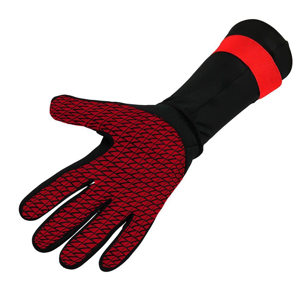 Zone3 Neoprene Swim Gloves - Black / Red-brand