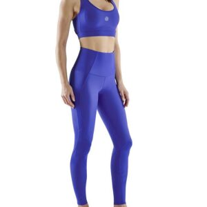 SKINS Series-3 Womens Skyscraper Tights - Dazzling Blue-0