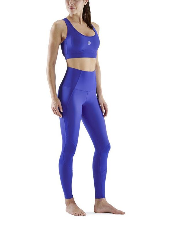 SKINS Series-3 Womens Skyscraper Tights - Dazzling Blue-0