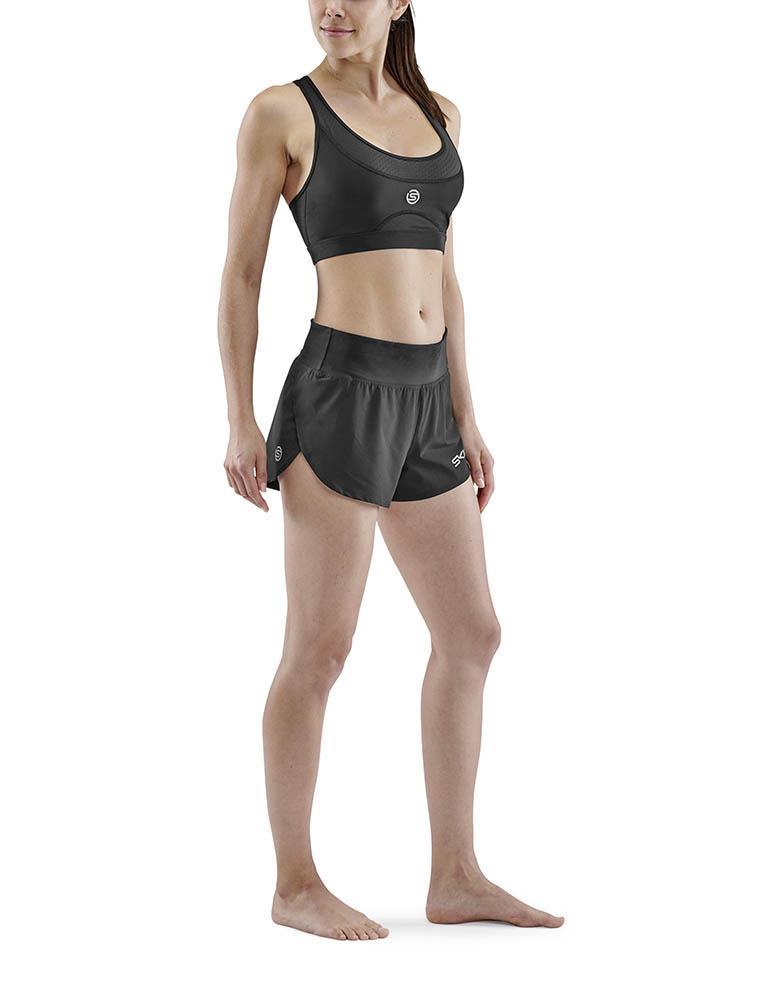SKINS Series-3 Womens Run Short - Black-548004