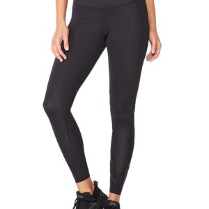 2XU Women's MCS X Train Mid Rise Tights - Black/ Nero-0