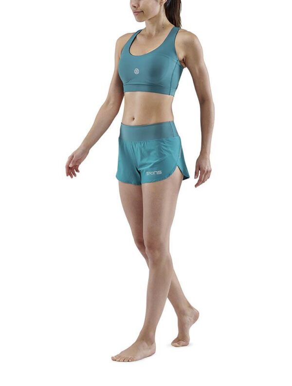 SKINS Series-3 Women's Active Bra - Teal-0