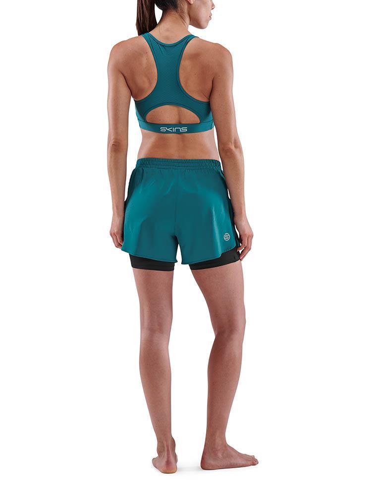 SKINS Series-3 Women's X-Fit Short - Teal-brand