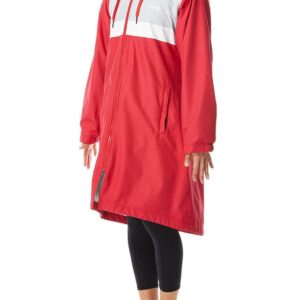 TYR Women's Alliance Podium Parka - Red-0