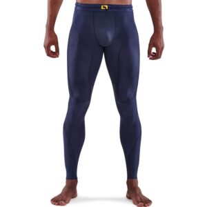 SKINS Series-5 Men's Long Tights - Navy Blue-0