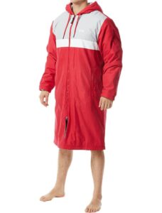 TYR Men's Alliance Podium Parka - Red