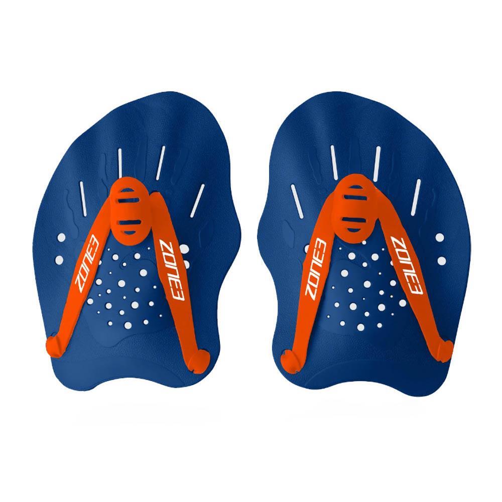 Zone3 Ergo Hand Paddles - Blue / Orange-0
